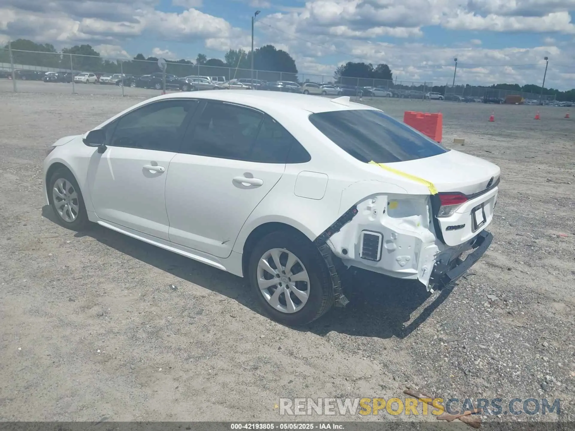 3 Photograph of a damaged car JTDBCMFE6S3078312 TOYOTA COROLLA 2025