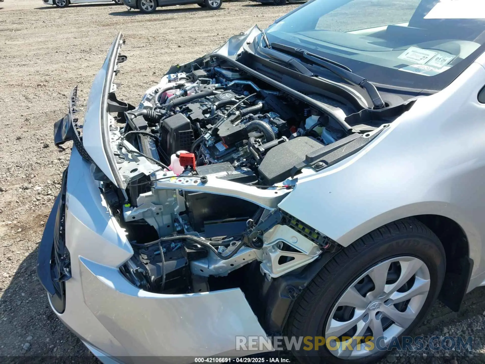 18 Photograph of a damaged car JTDBCMFE6S3080125 TOYOTA COROLLA 2025