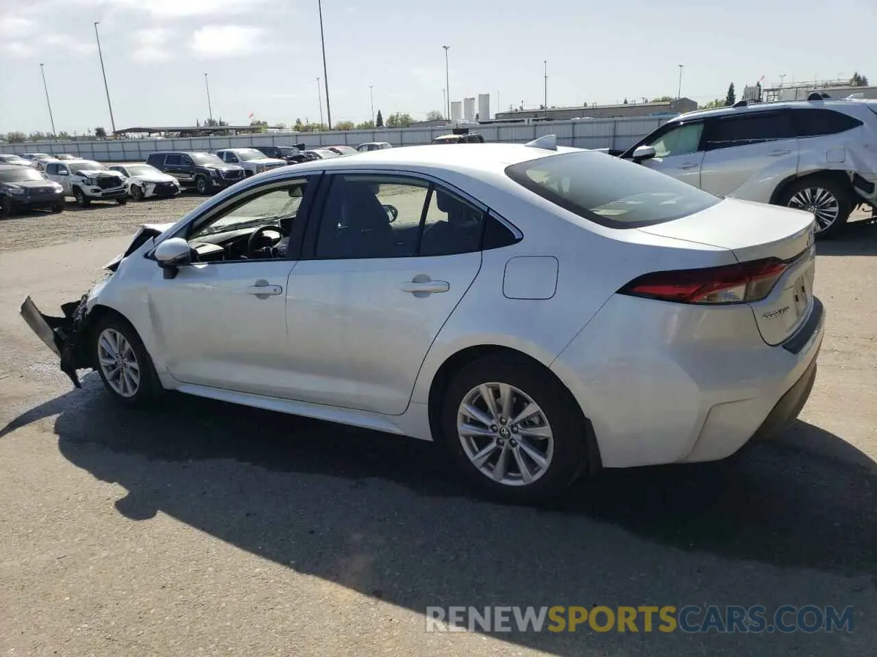 2 Photograph of a damaged car JTDBCMFE6SJ037335 TOYOTA COROLLA 2025
