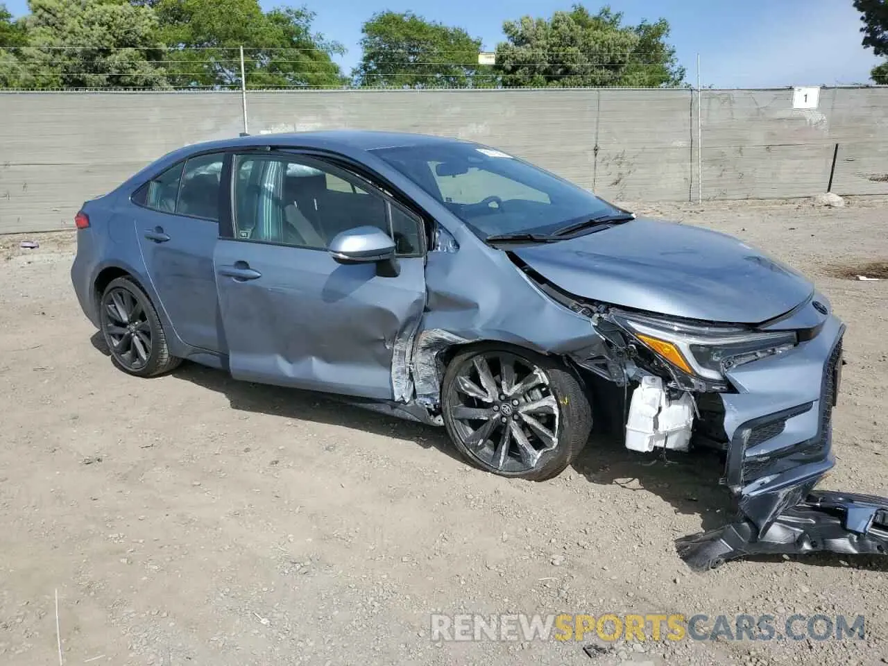 4 Photograph of a damaged car JTDBCMFE6SJ038095 TOYOTA COROLLA 2025