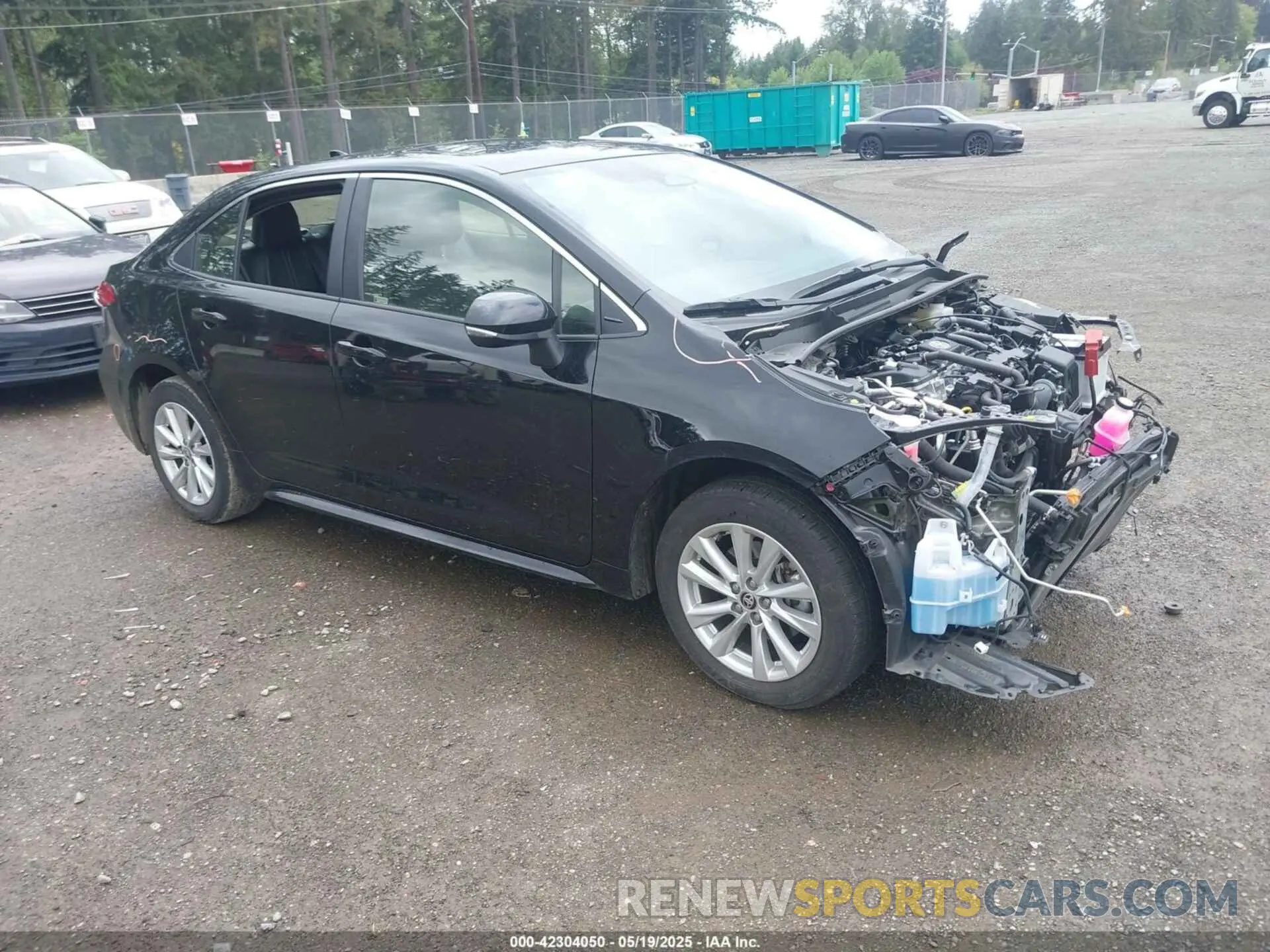 1 Photograph of a damaged car JTDBCMFE6SJ038663 TOYOTA COROLLA 2025