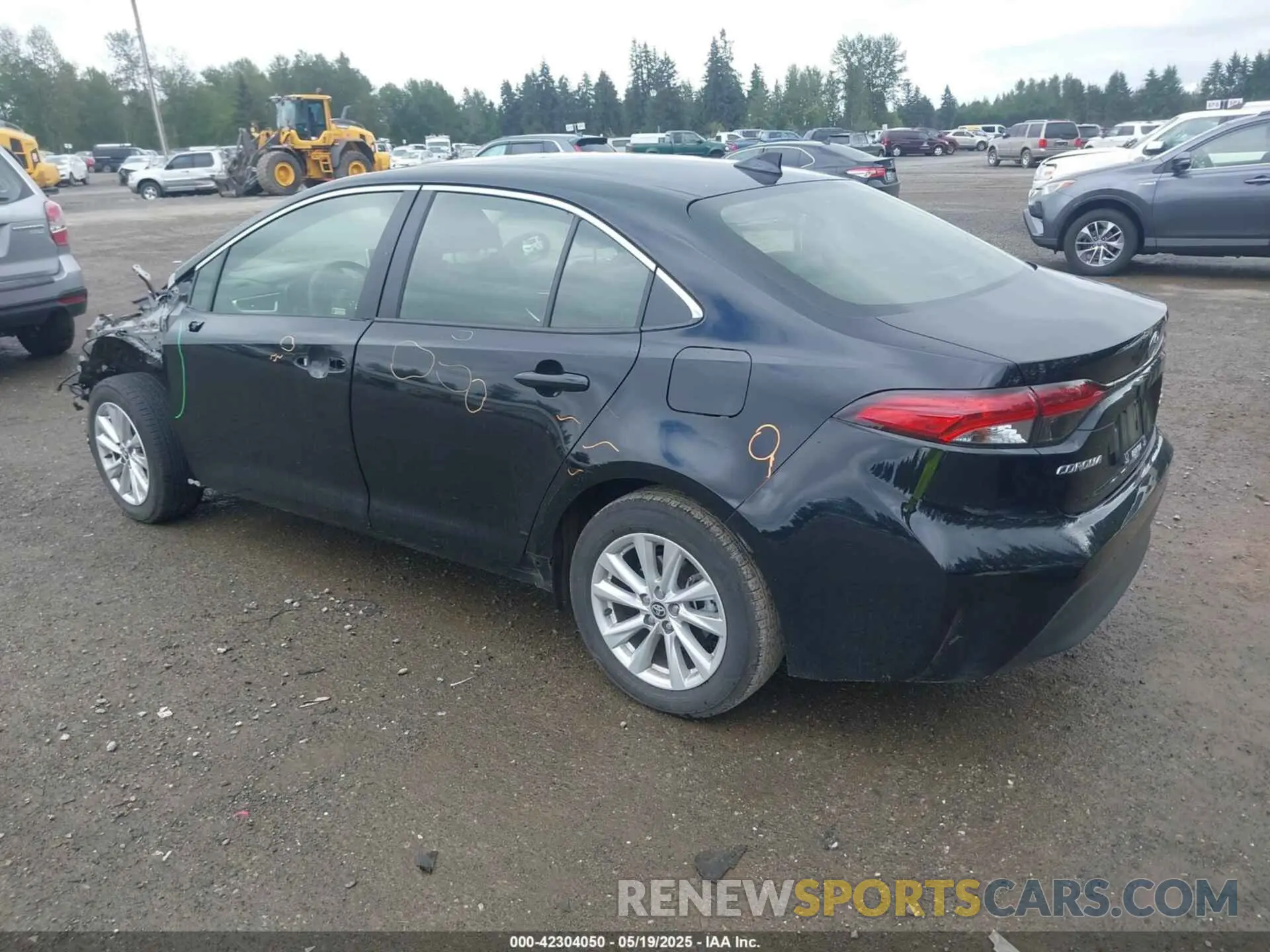 3 Photograph of a damaged car JTDBCMFE6SJ038663 TOYOTA COROLLA 2025