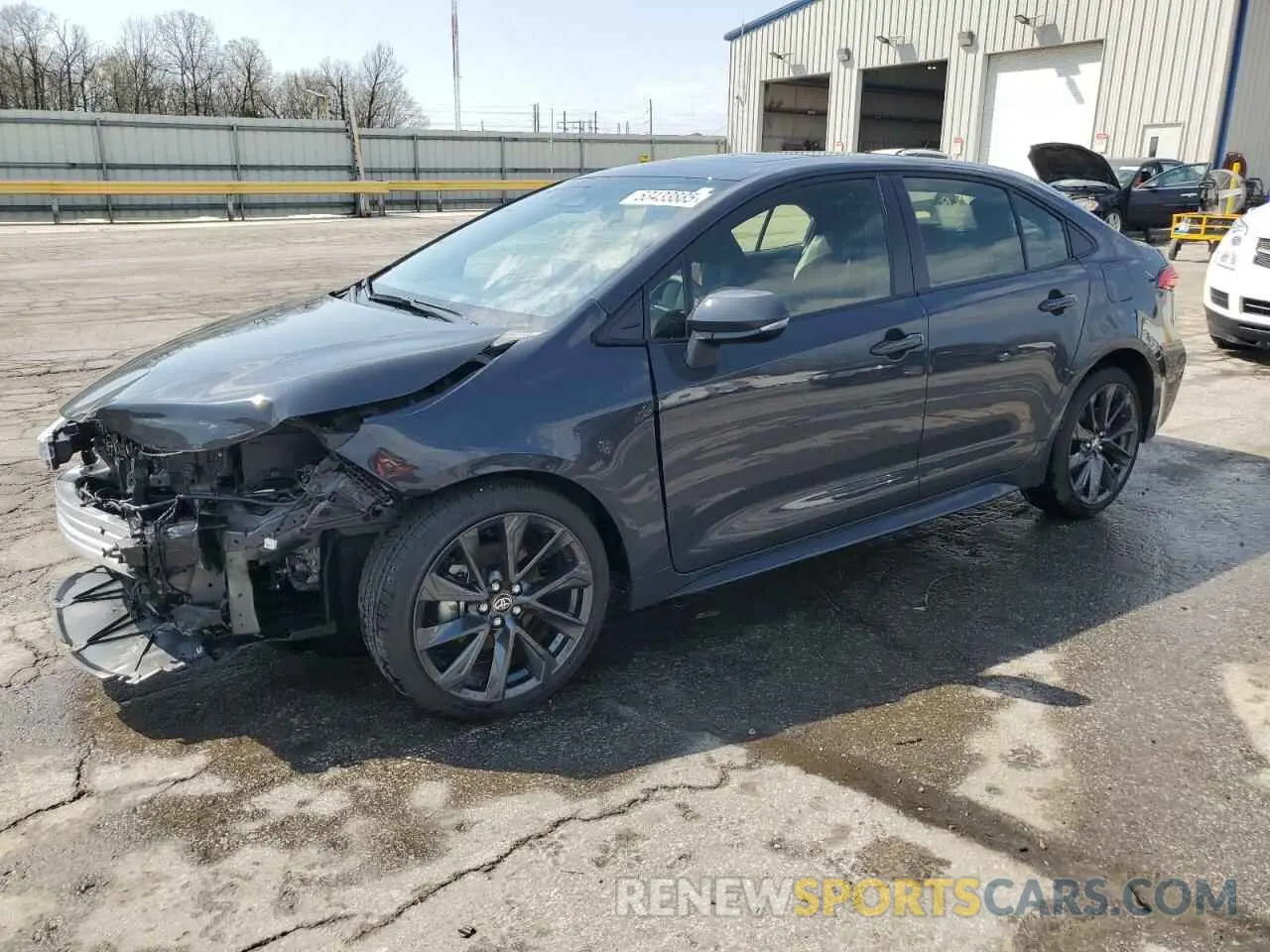 1 Photograph of a damaged car JTDBCMFE7S3077489 TOYOTA COROLLA 2025