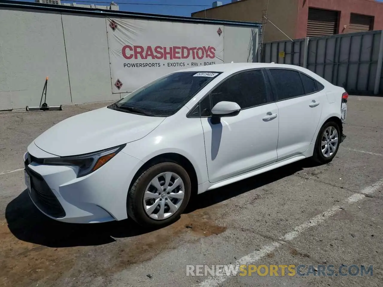 1 Photograph of a damaged car JTDBCMFE8SJ041662 TOYOTA COROLLA 2025