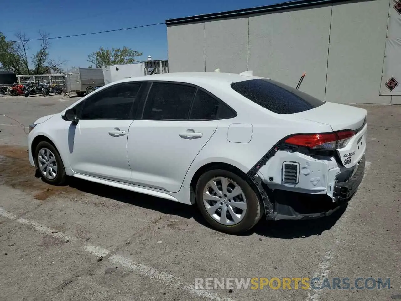 2 Photograph of a damaged car JTDBCMFE8SJ041662 TOYOTA COROLLA 2025