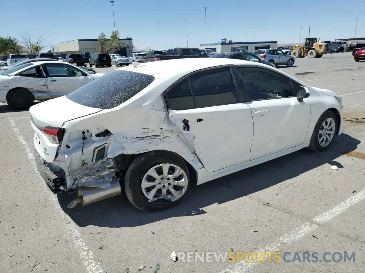 3 Photograph of a damaged car JTDBCMFE8SJ041662 TOYOTA COROLLA 2025