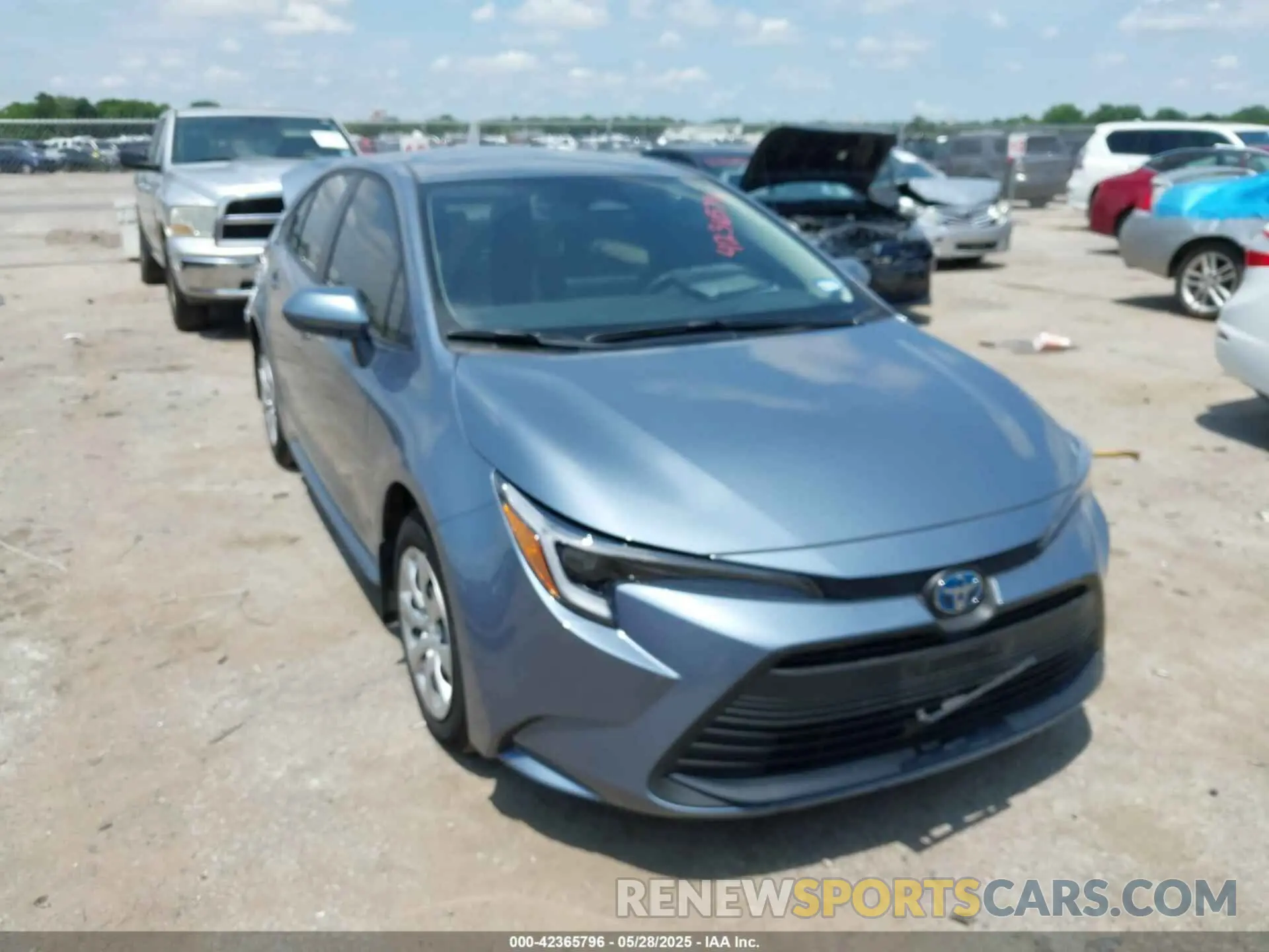 1 Photograph of a damaged car JTDBCMFE9S3080264 TOYOTA COROLLA 2025