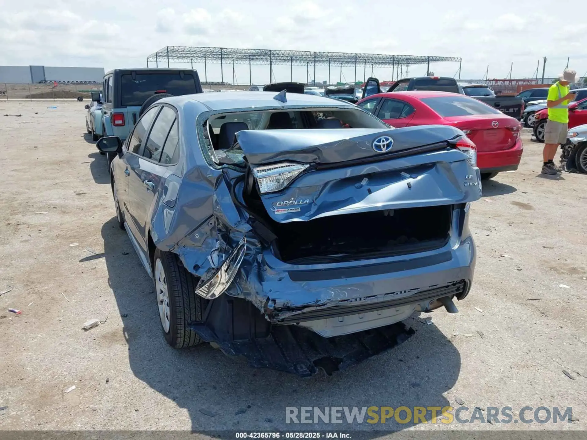 3 Photograph of a damaged car JTDBCMFE9S3080264 TOYOTA COROLLA 2025