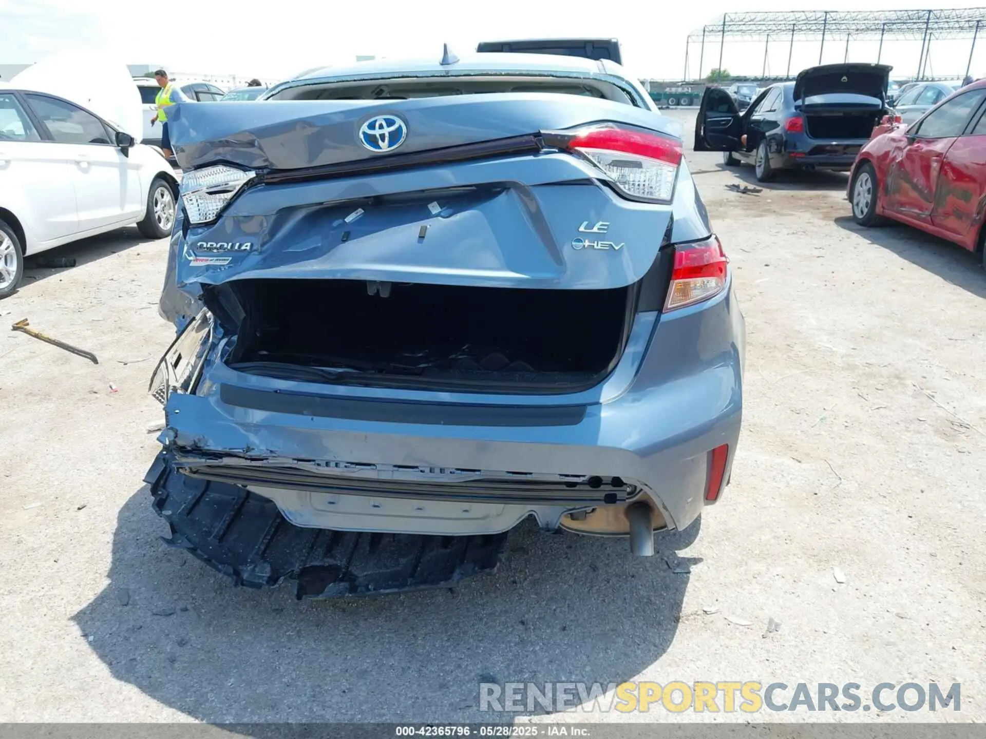 6 Photograph of a damaged car JTDBCMFE9S3080264 TOYOTA COROLLA 2025