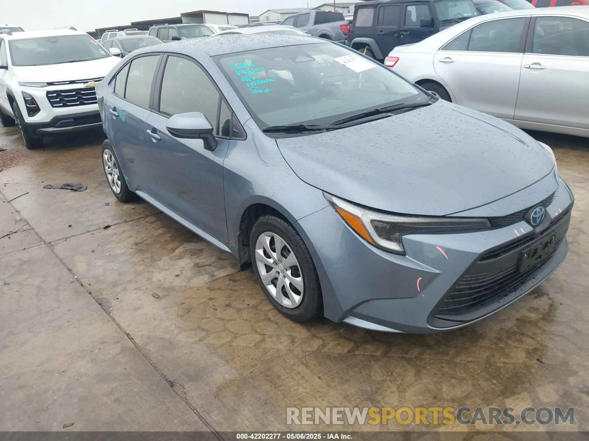 1 Photograph of a damaged car JTDBCMFEXS3085148 TOYOTA COROLLA 2025