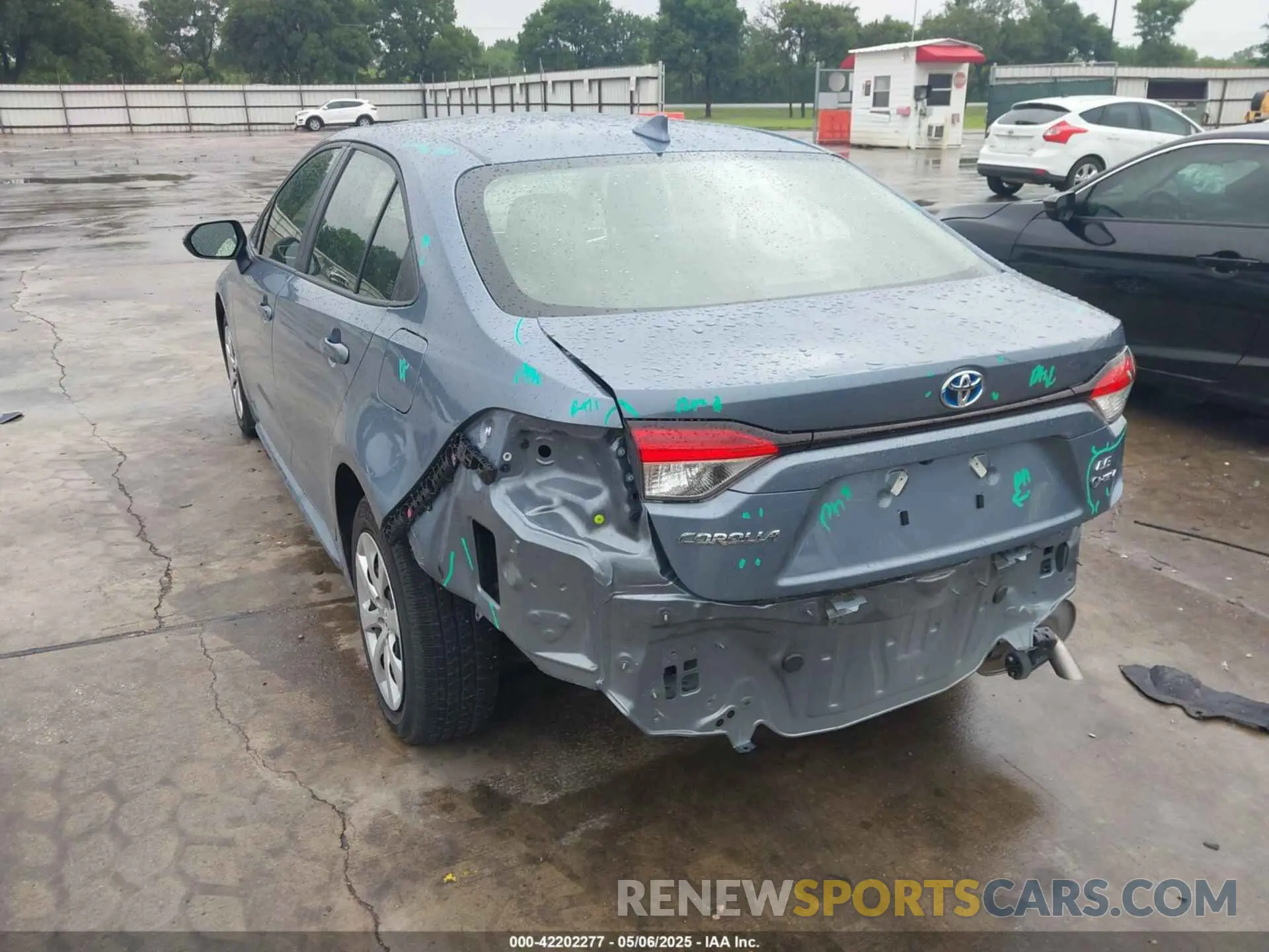 3 Photograph of a damaged car JTDBCMFEXS3085148 TOYOTA COROLLA 2025
