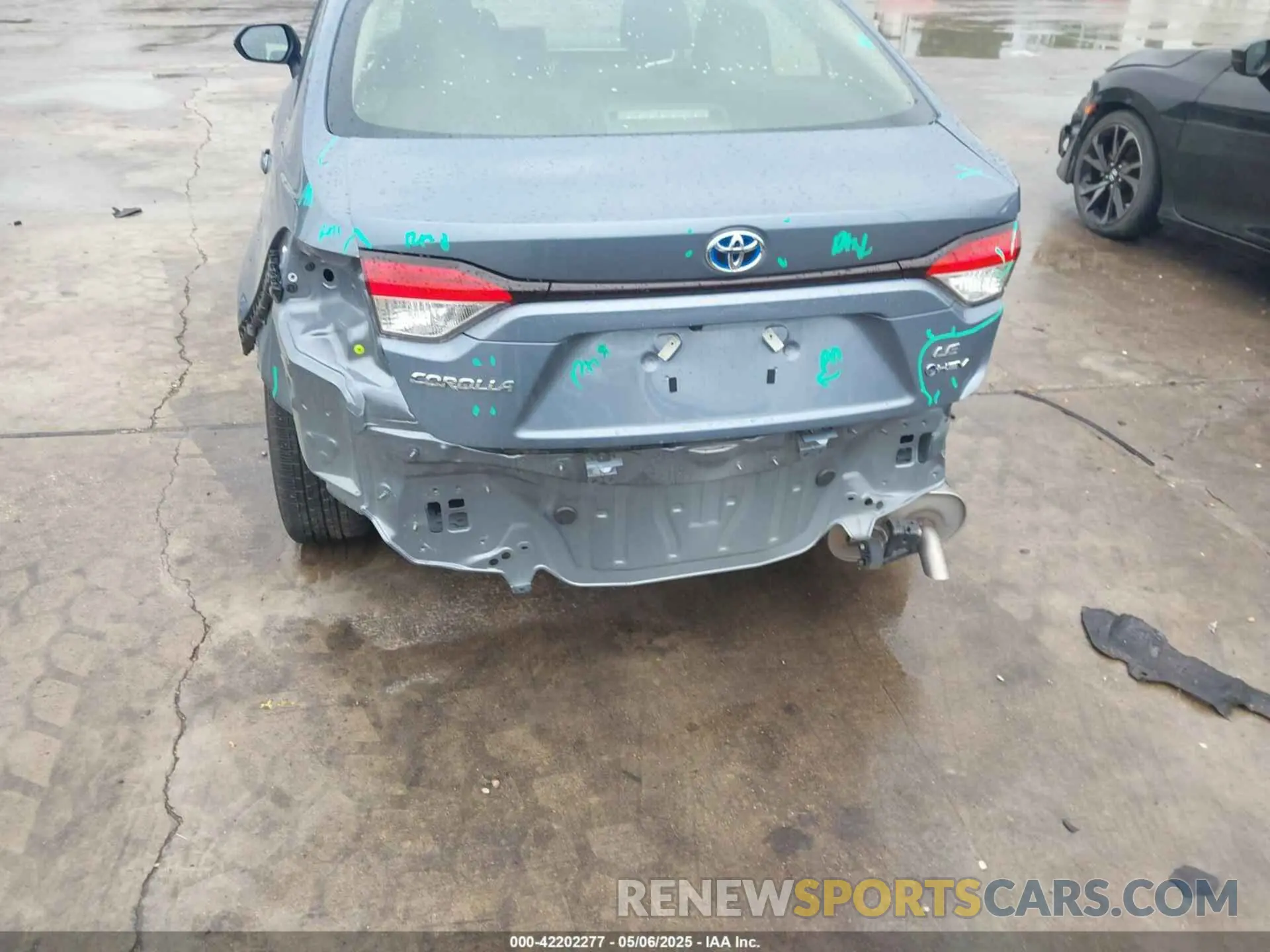 6 Photograph of a damaged car JTDBCMFEXS3085148 TOYOTA COROLLA 2025