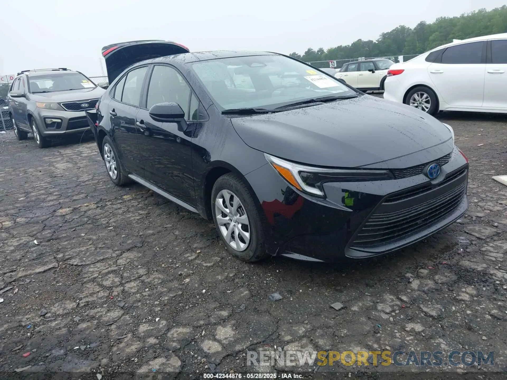 1 Photograph of a damaged car JTDBCMFEXS3089698 TOYOTA COROLLA 2025