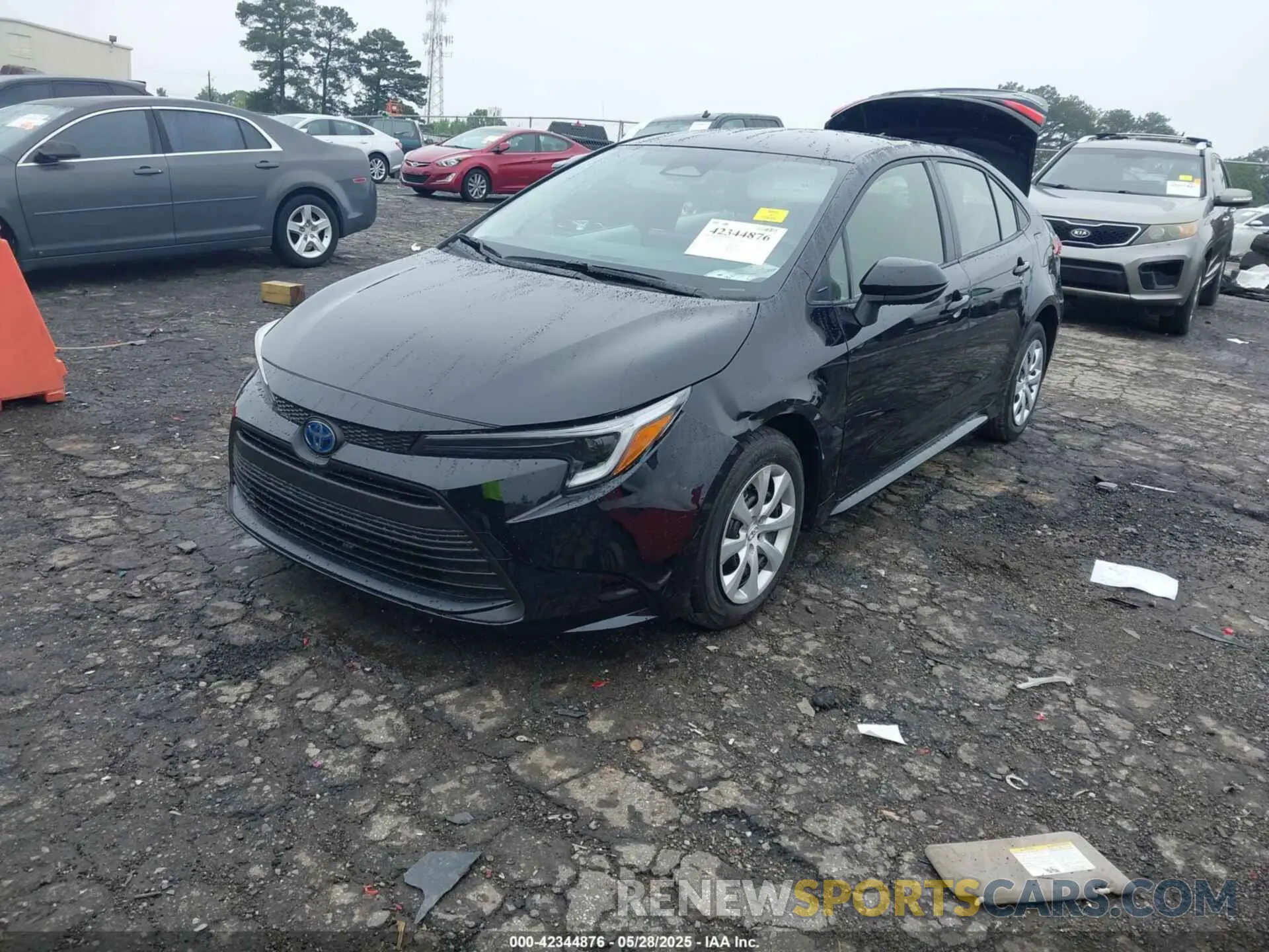 2 Photograph of a damaged car JTDBCMFEXS3089698 TOYOTA COROLLA 2025