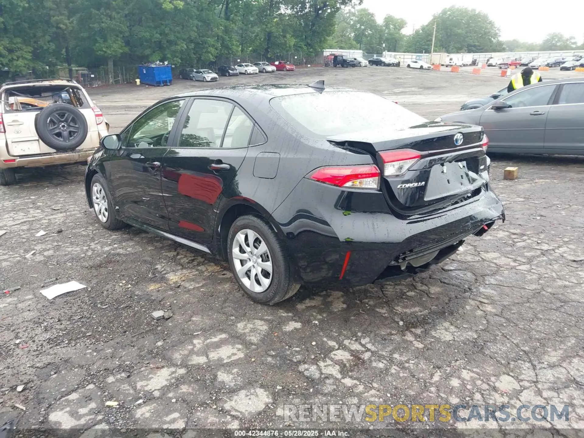 3 Photograph of a damaged car JTDBCMFEXS3089698 TOYOTA COROLLA 2025