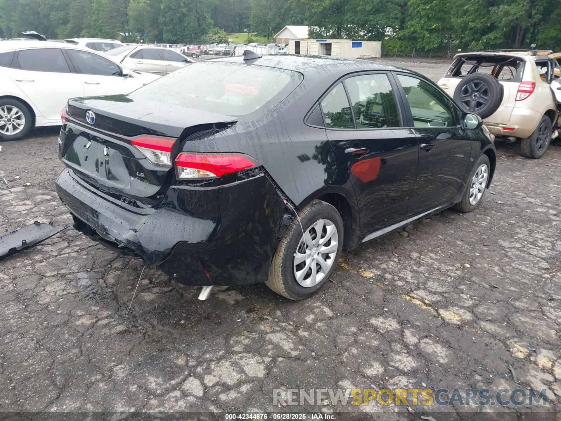4 Photograph of a damaged car JTDBCMFEXS3089698 TOYOTA COROLLA 2025