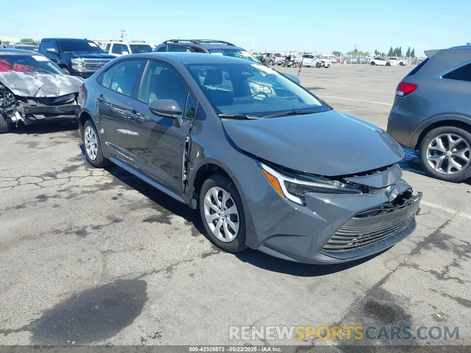 1 Photograph of a damaged car JTDBCMFEXS3091659 TOYOTA COROLLA 2025