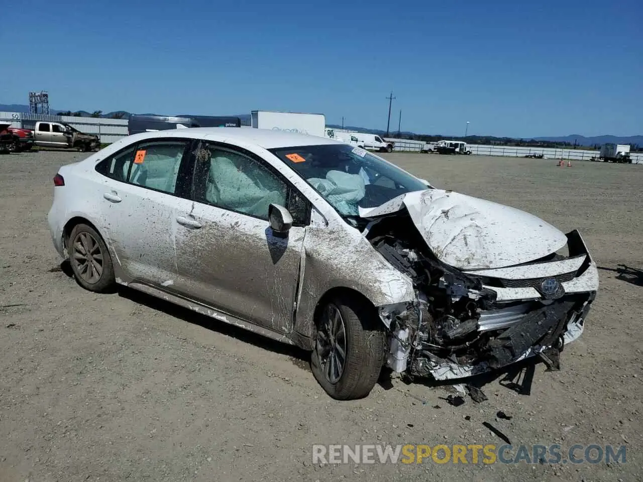4 Photograph of a damaged car JTDBCMFEXSJ039685 TOYOTA COROLLA 2025