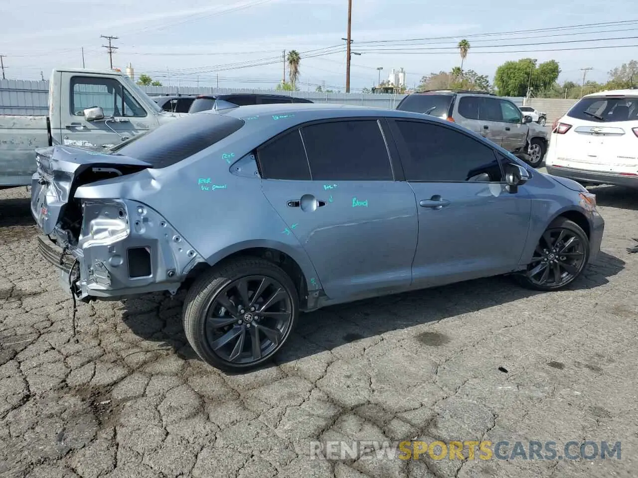 3 Photograph of a damaged car JTDBCMFEXSJ039895 TOYOTA COROLLA 2025