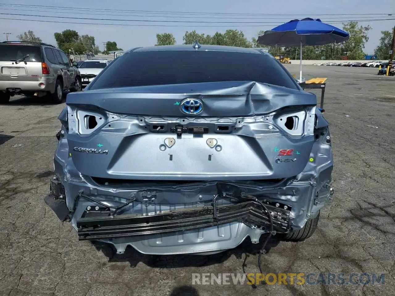 6 Photograph of a damaged car JTDBCMFEXSJ039895 TOYOTA COROLLA 2025