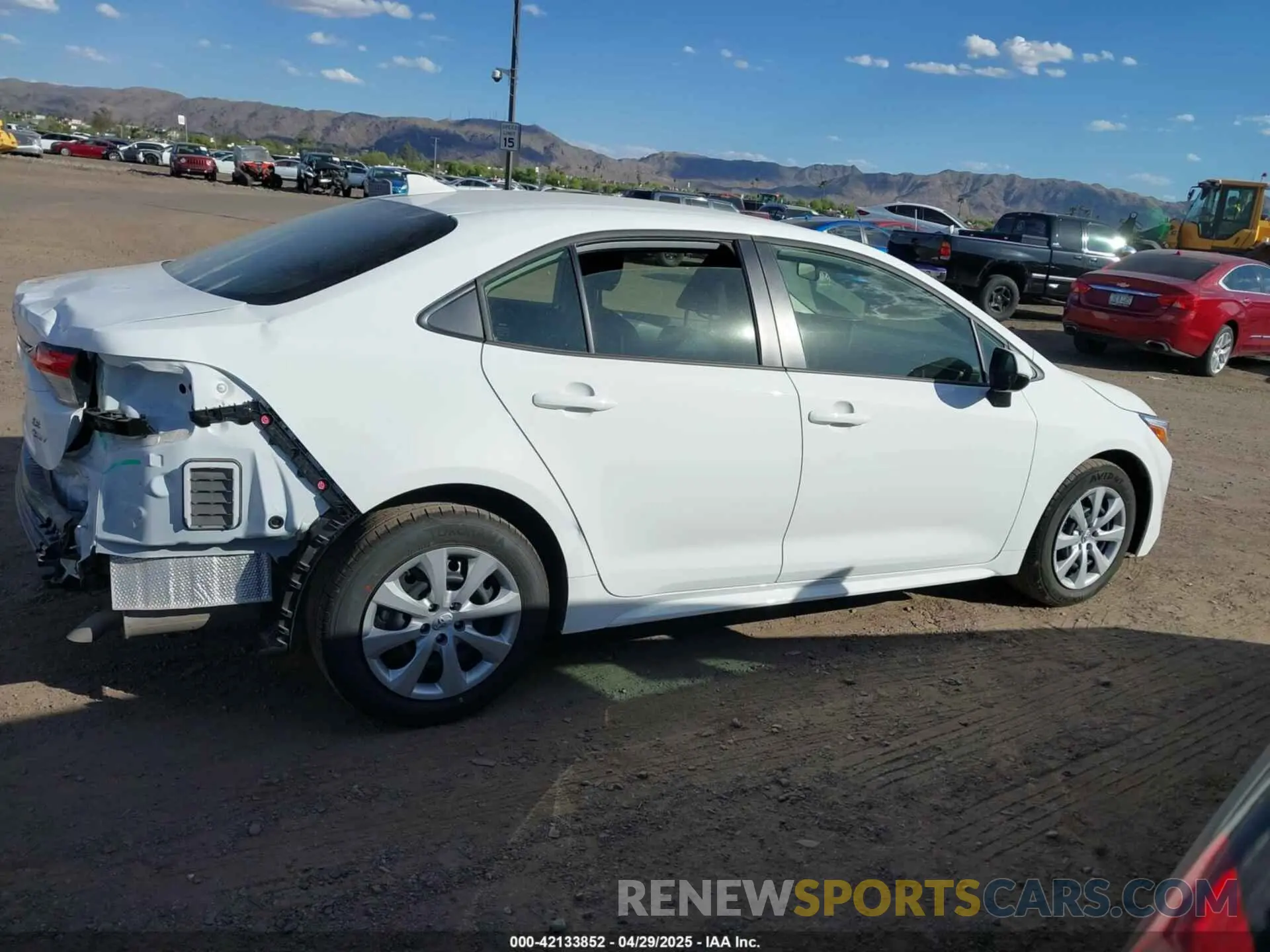 13 Photograph of a damaged car JTDBCMFEXSJ042912 TOYOTA COROLLA 2025