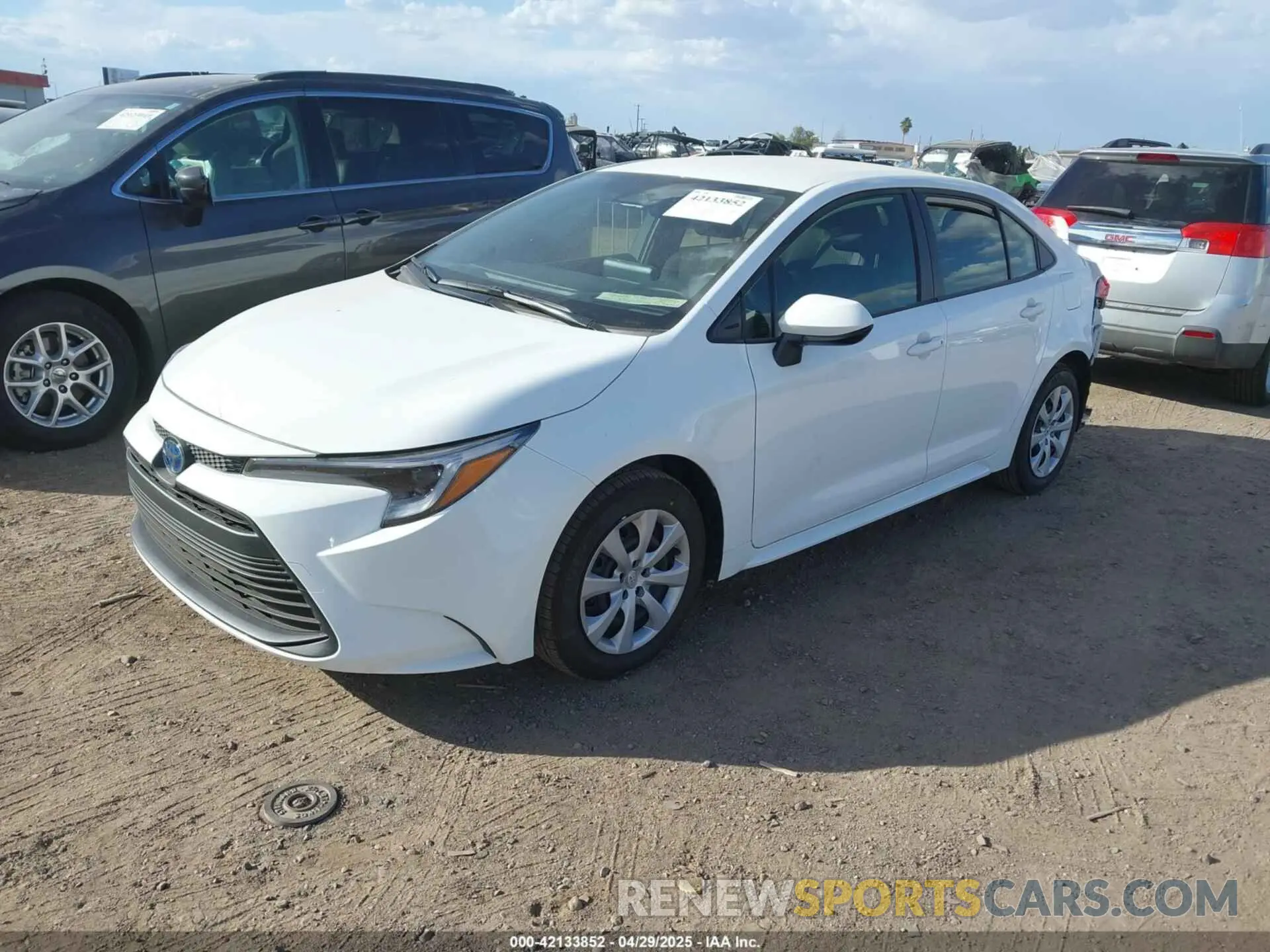 2 Photograph of a damaged car JTDBCMFEXSJ042912 TOYOTA COROLLA 2025