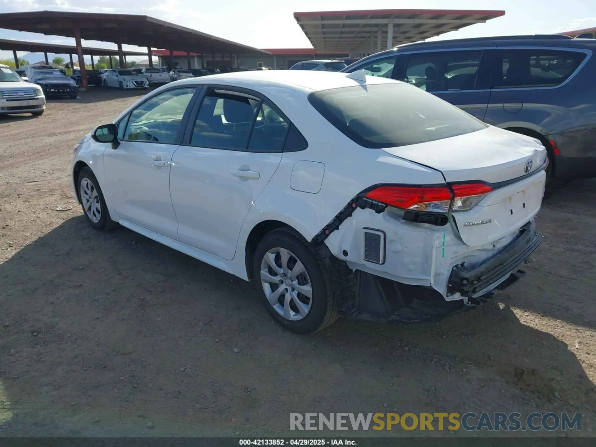3 Photograph of a damaged car JTDBCMFEXSJ042912 TOYOTA COROLLA 2025