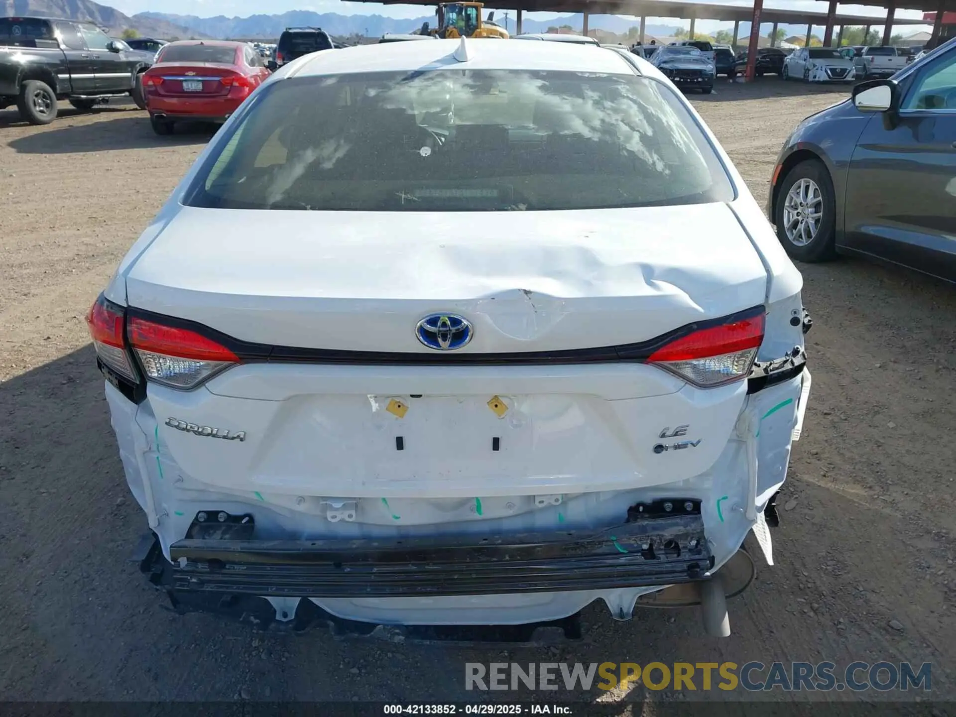 6 Photograph of a damaged car JTDBCMFEXSJ042912 TOYOTA COROLLA 2025