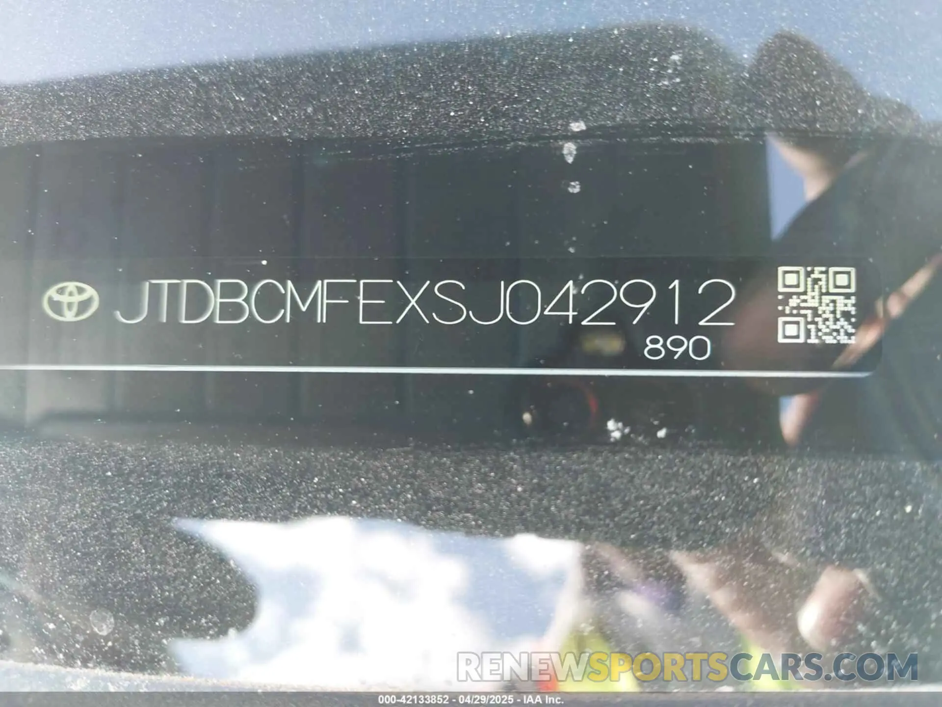 9 Photograph of a damaged car JTDBCMFEXSJ042912 TOYOTA COROLLA 2025