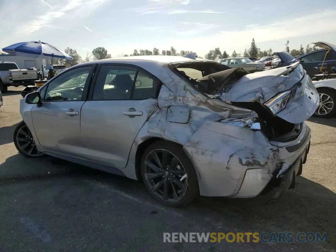 2 Photograph of a damaged car JTDBCMFEXSJ044904 TOYOTA COROLLA 2025