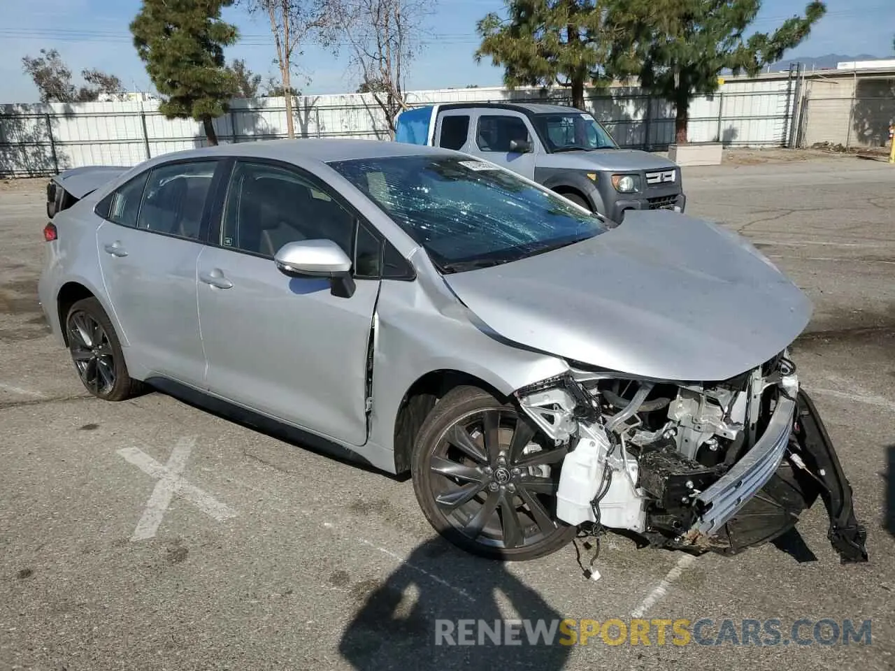 4 Photograph of a damaged car JTDBCMFEXSJ044904 TOYOTA COROLLA 2025
