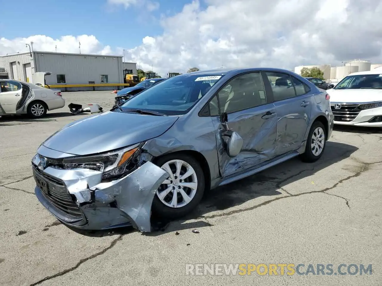 1 Photograph of a damaged car JTDBCMFEXSJ046930 TOYOTA COROLLA 2025