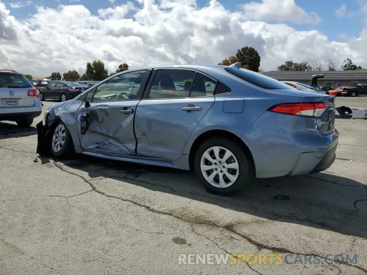 2 Photograph of a damaged car JTDBCMFEXSJ046930 TOYOTA COROLLA 2025