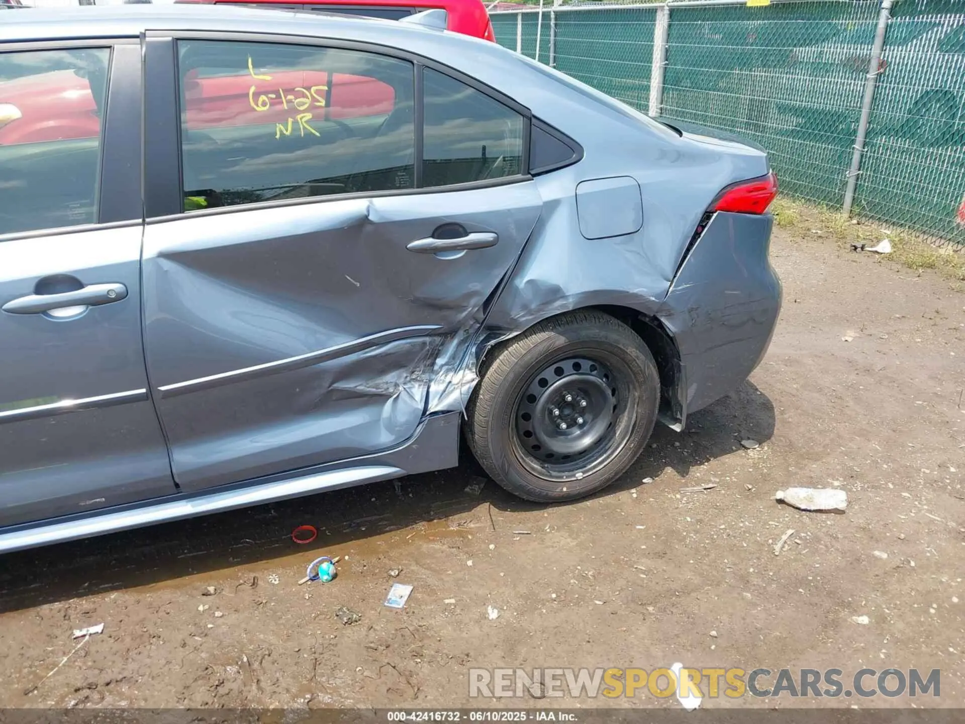 6 Photograph of a damaged car JTDBCMFEXSJ047348 TOYOTA COROLLA 2025