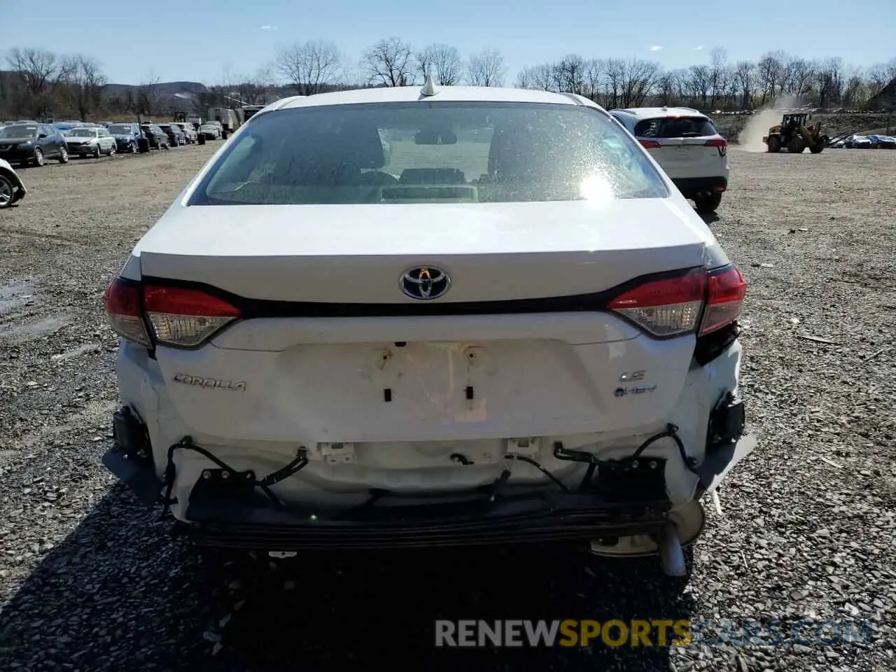 6 Photograph of a damaged car JTDBDMHE0S3017452 TOYOTA COROLLA 2025