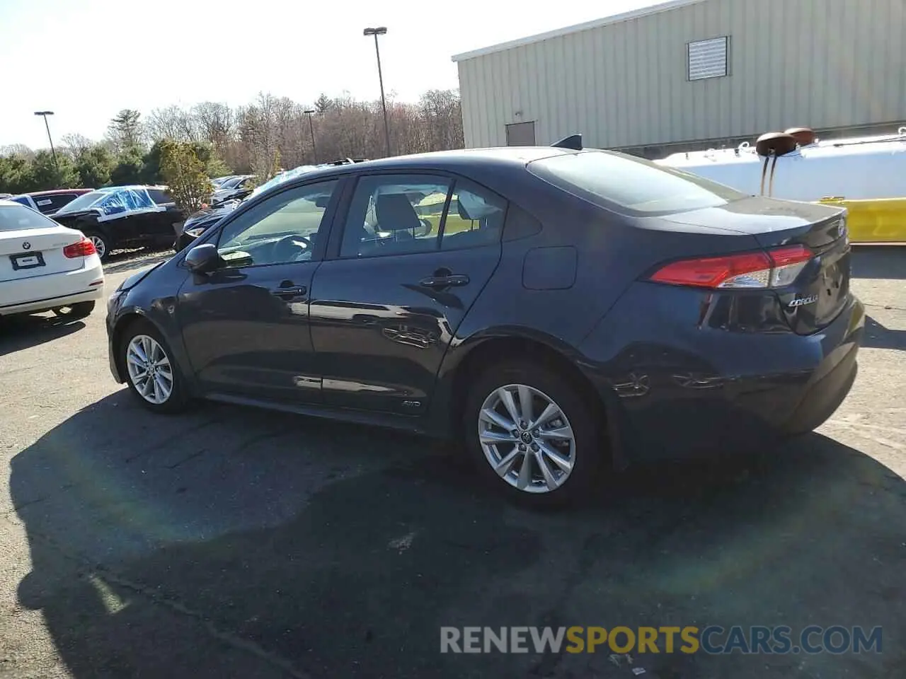 2 Photograph of a damaged car JTDBDMHE1S3016696 TOYOTA COROLLA 2025