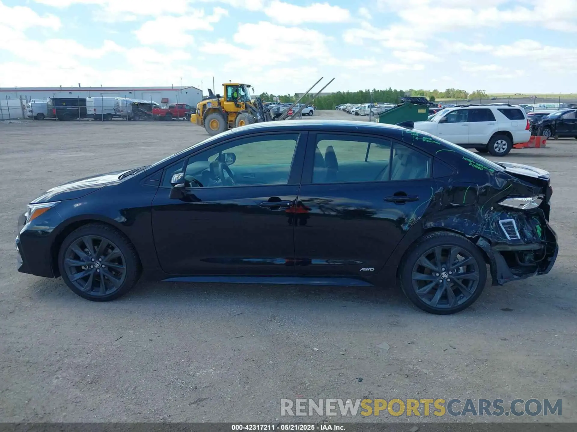 14 Photograph of a damaged car JTDBDMHE2S3018991 TOYOTA COROLLA 2025