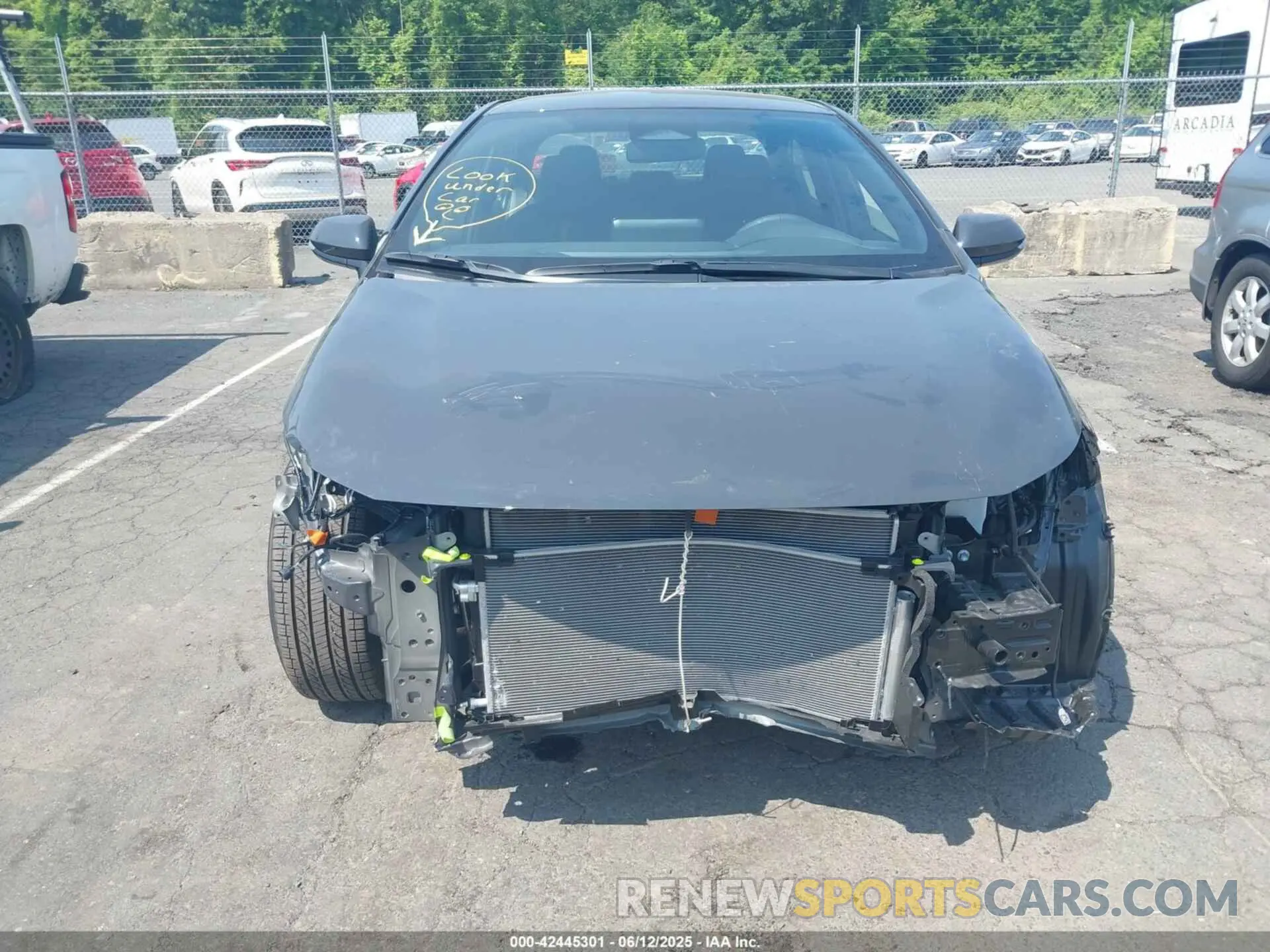 12 Photograph of a damaged car JTDBDMHE2S3019087 TOYOTA COROLLA 2025