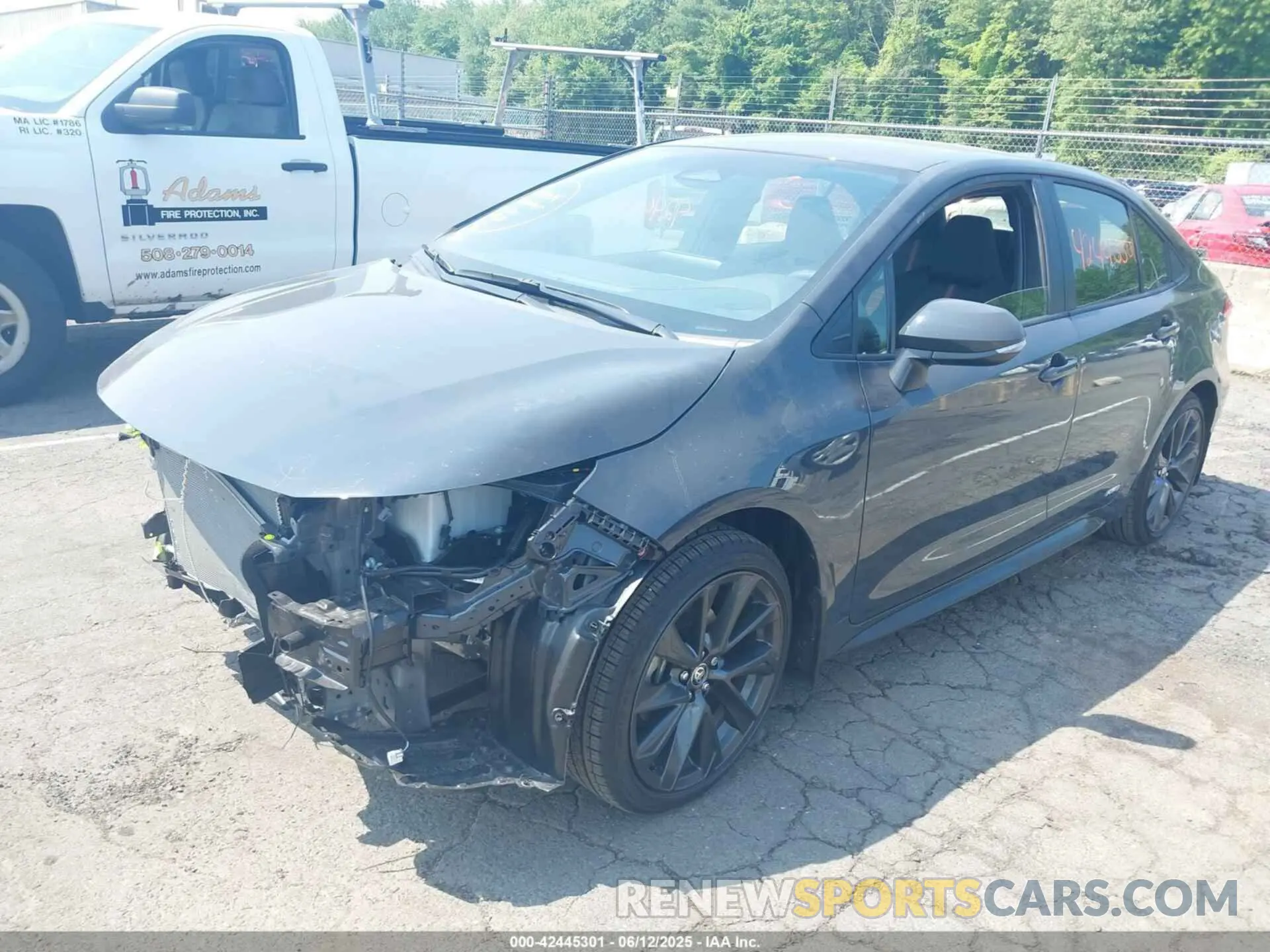 2 Photograph of a damaged car JTDBDMHE2S3019087 TOYOTA COROLLA 2025