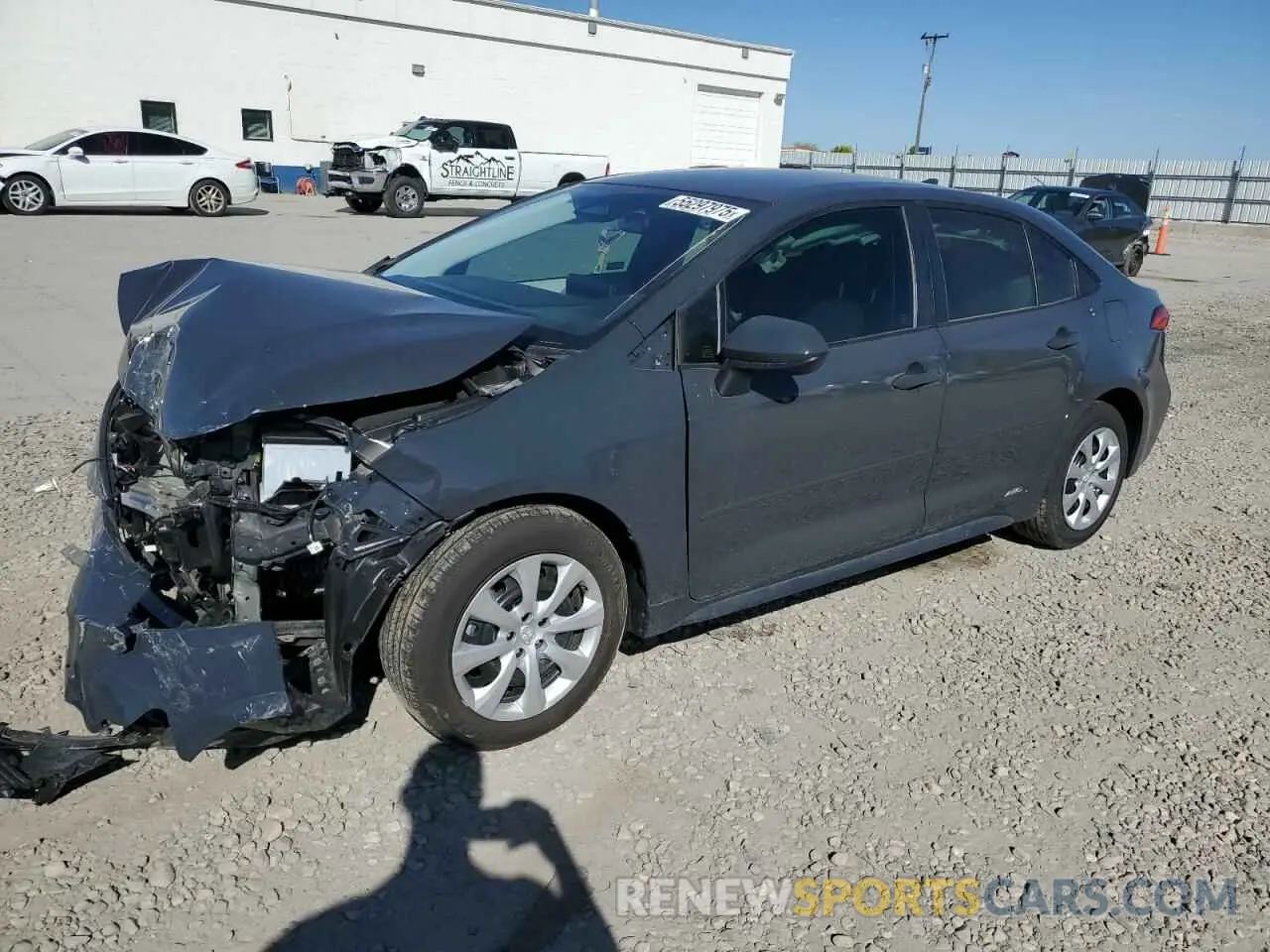 1 Photograph of a damaged car JTDBDMHE3S3018143 TOYOTA COROLLA 2025