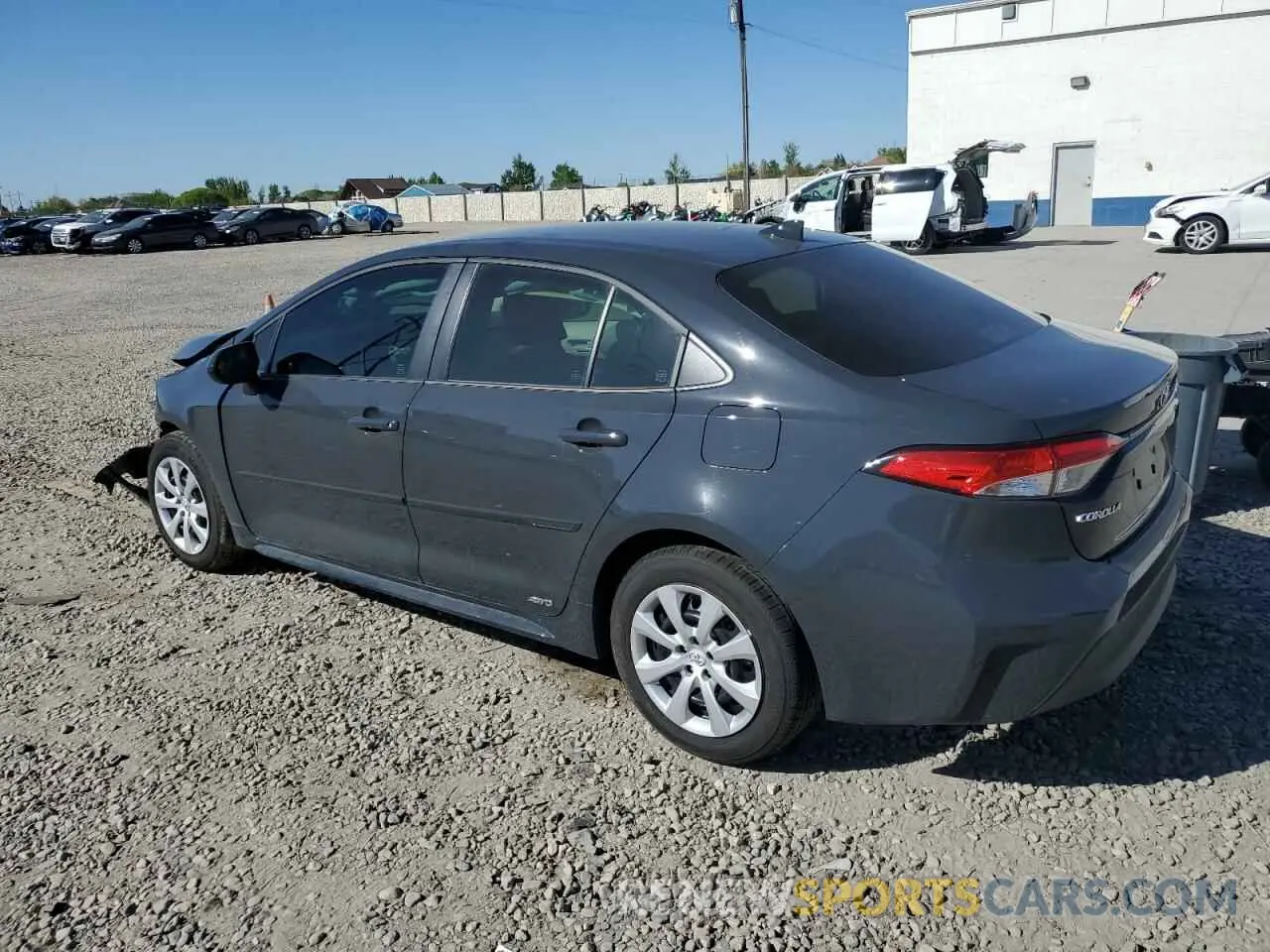 2 Photograph of a damaged car JTDBDMHE3S3018143 TOYOTA COROLLA 2025
