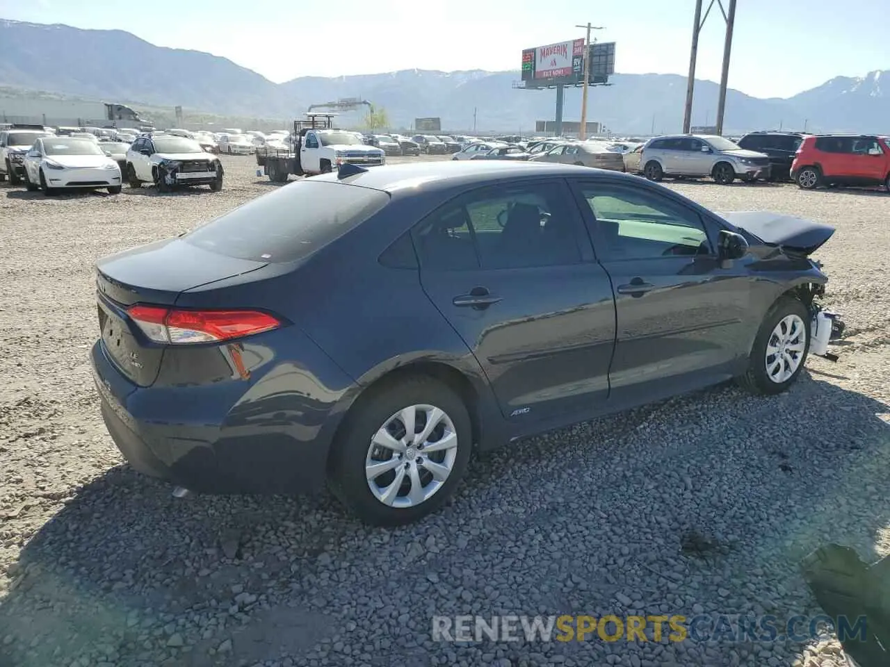 3 Photograph of a damaged car JTDBDMHE3S3018143 TOYOTA COROLLA 2025