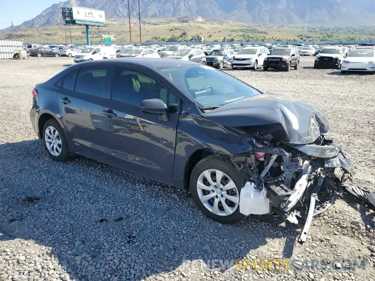 4 Photograph of a damaged car JTDBDMHE3S3018143 TOYOTA COROLLA 2025