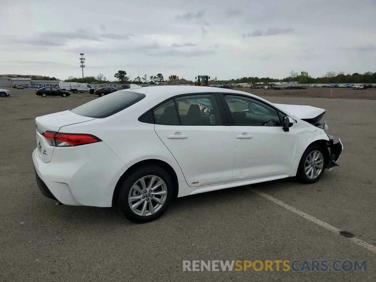 3 Photograph of a damaged car JTDBDMHE4SJ011696 TOYOTA COROLLA 2025