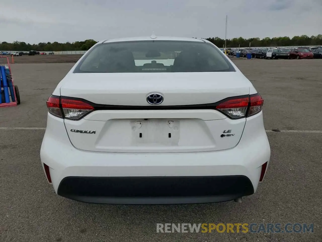 6 Photograph of a damaged car JTDBDMHE4SJ011696 TOYOTA COROLLA 2025