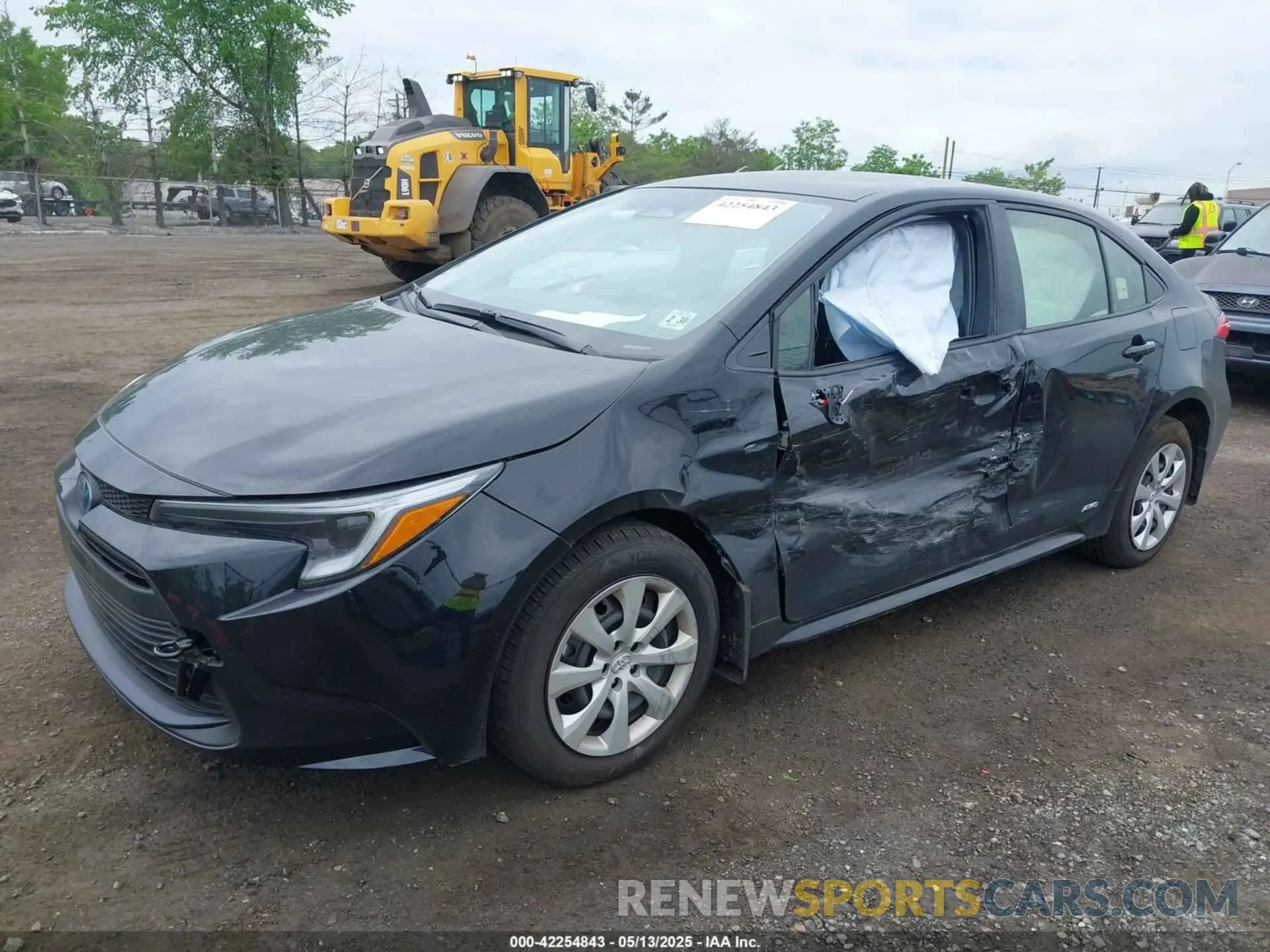 2 Photograph of a damaged car JTDBDMHEXSJ013064 TOYOTA COROLLA 2025