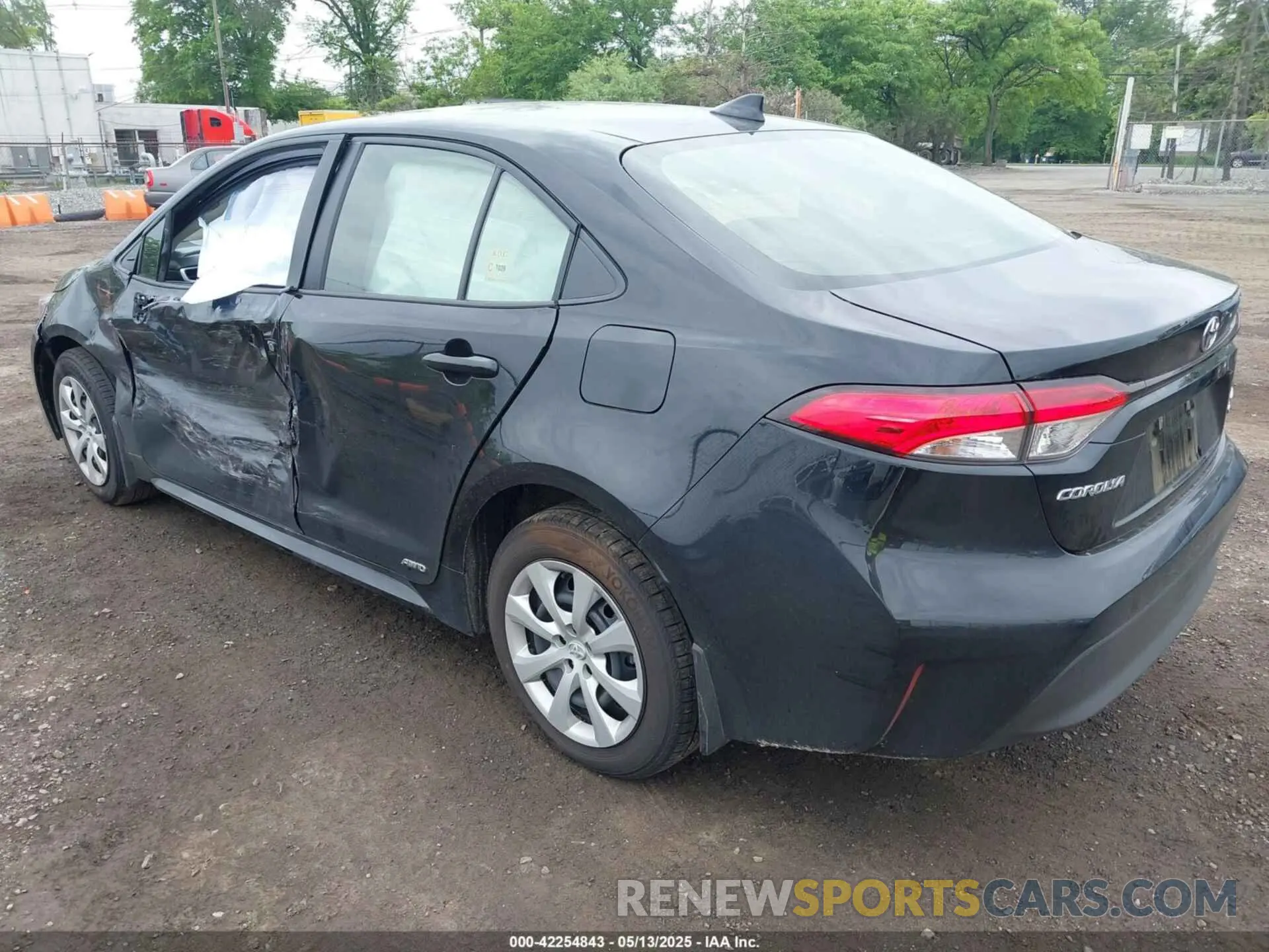 3 Photograph of a damaged car JTDBDMHEXSJ013064 TOYOTA COROLLA 2025