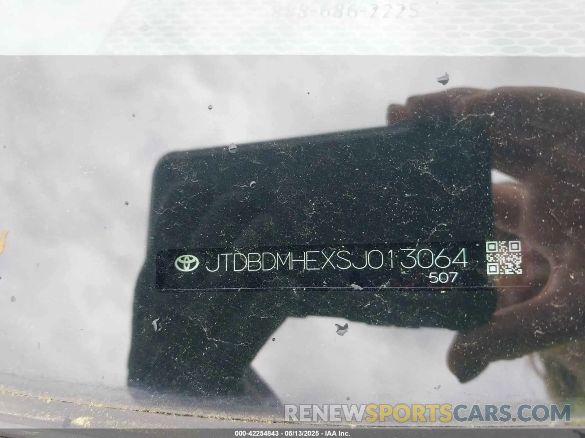 9 Photograph of a damaged car JTDBDMHEXSJ013064 TOYOTA COROLLA 2025
