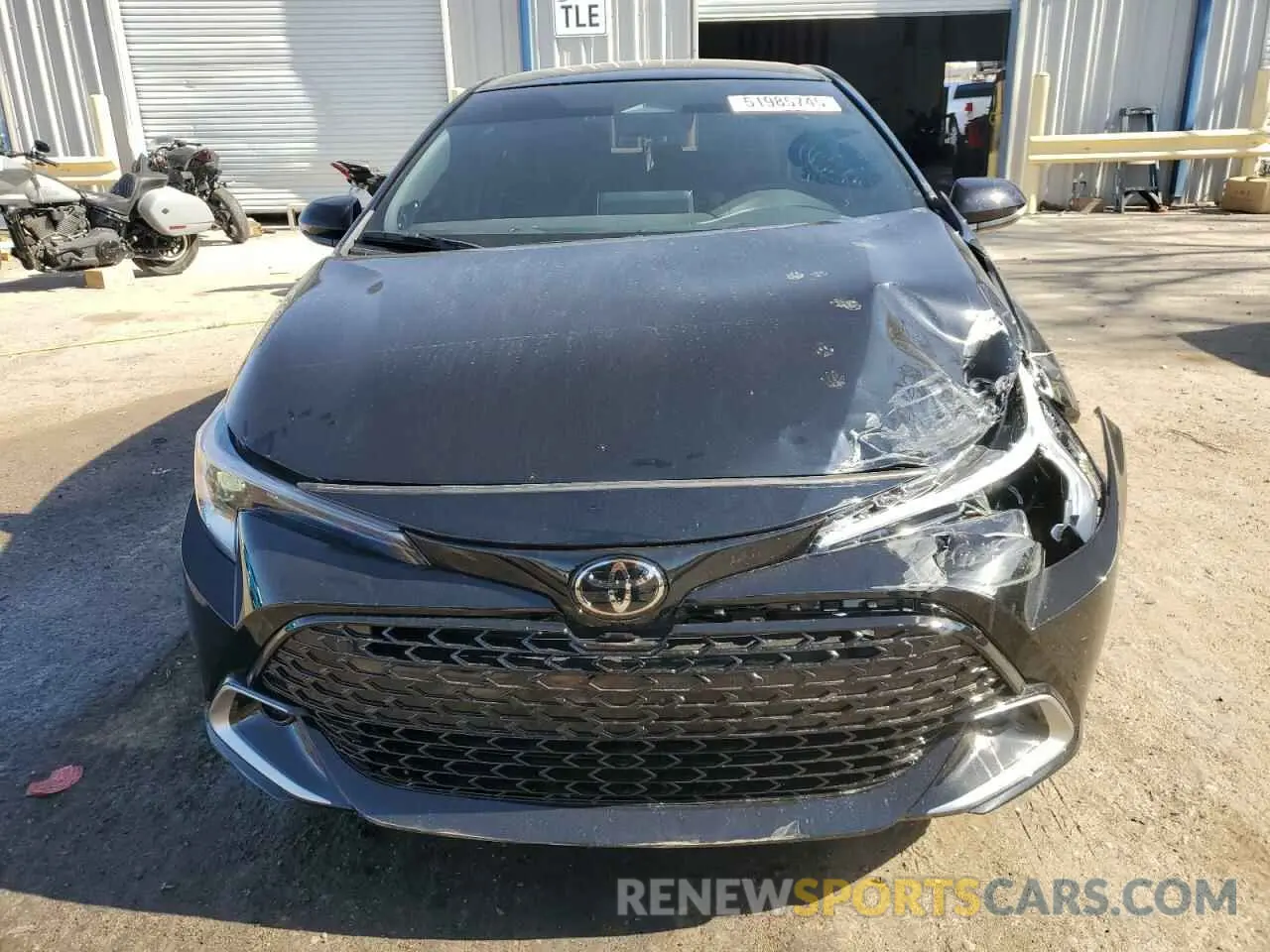 5 Photograph of a damaged car JTNC4MBE1S3243167 TOYOTA COROLLA 2025