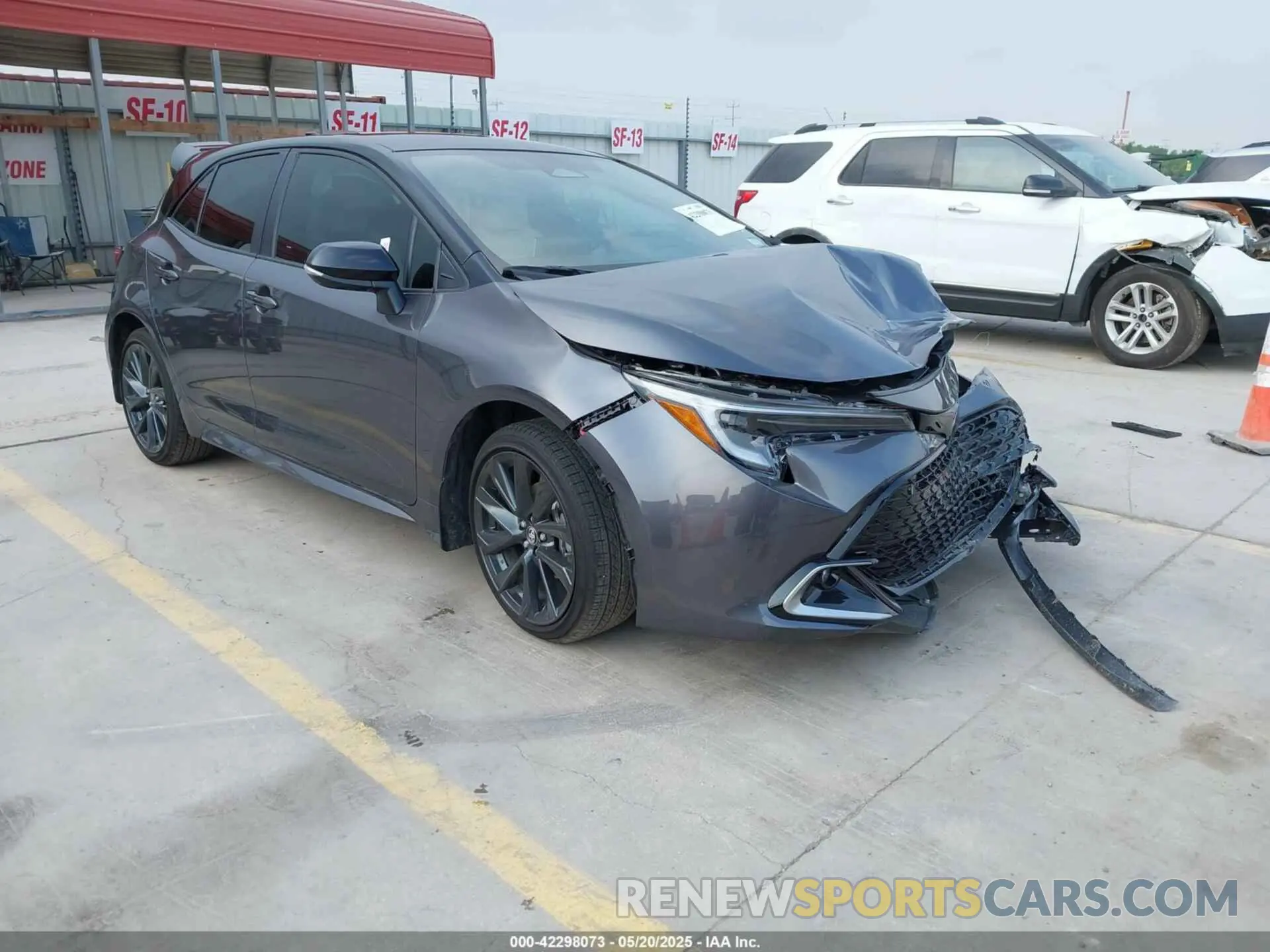 1 Photograph of a damaged car JTNC4MBE4S3242238 TOYOTA COROLLA 2025